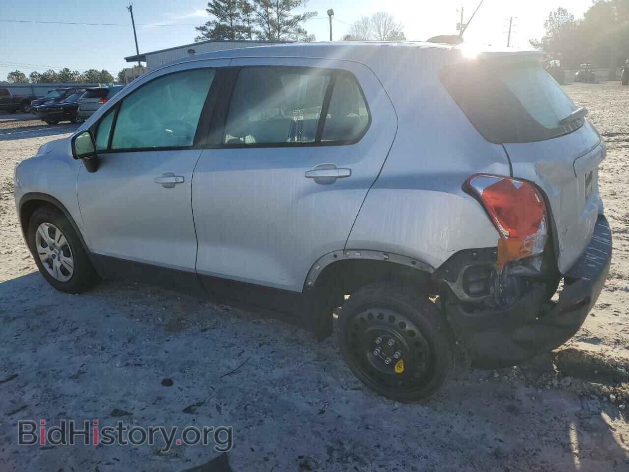2016 CHEVROLET TRAX - VIN: 3GNCJKSB7GL278273 - Фото 2