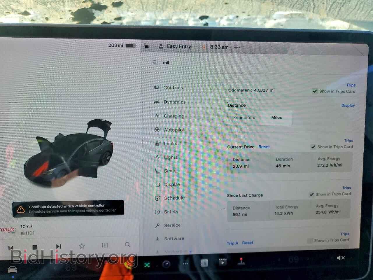 2018 TESLA MODEL 3 - VIN: 5YJ3E1EB7JF127958 - Фото 9