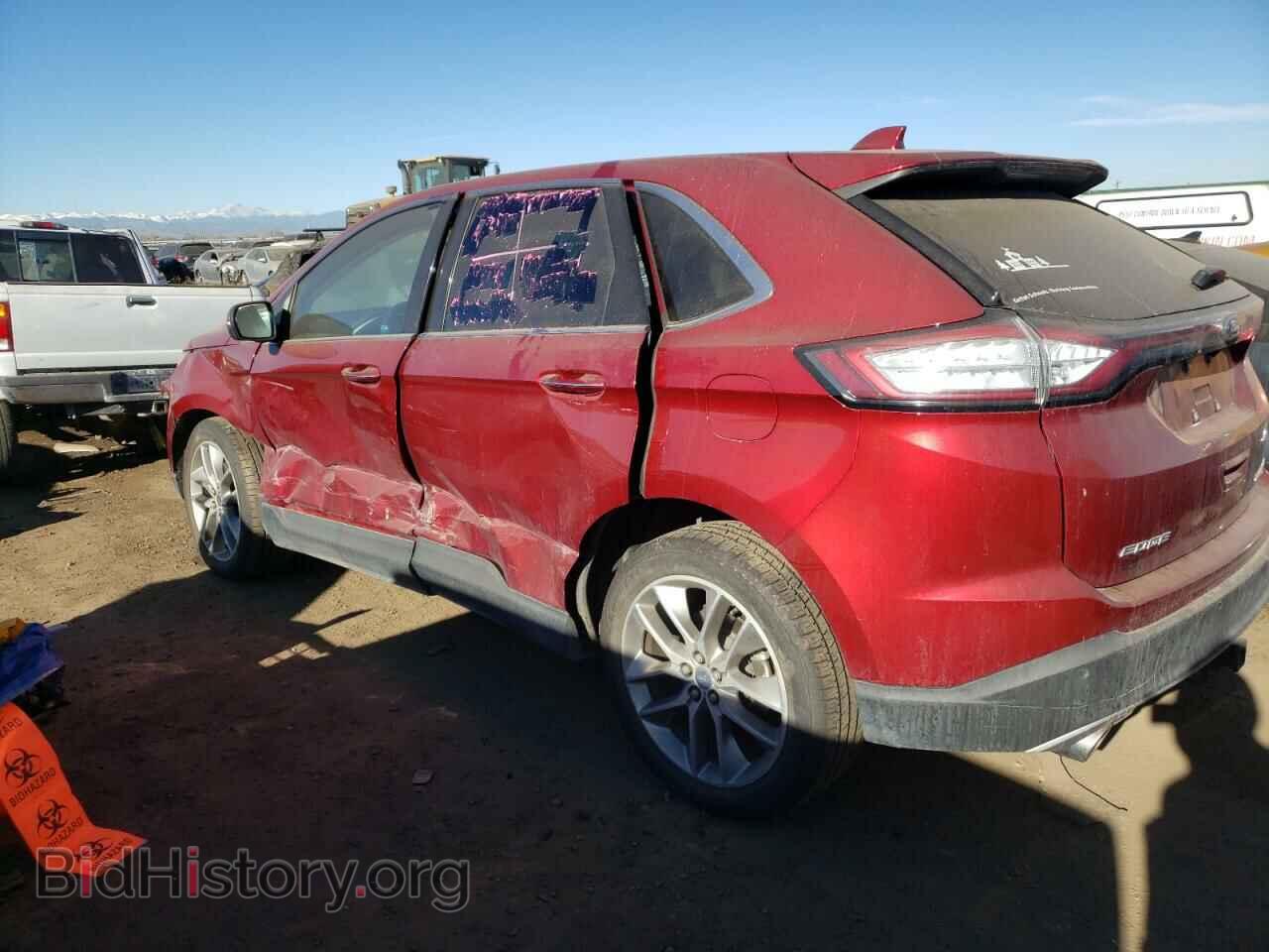 2017 FORD EDGE - VIN: 2FMPK4K87HBC26660 - Фото 2