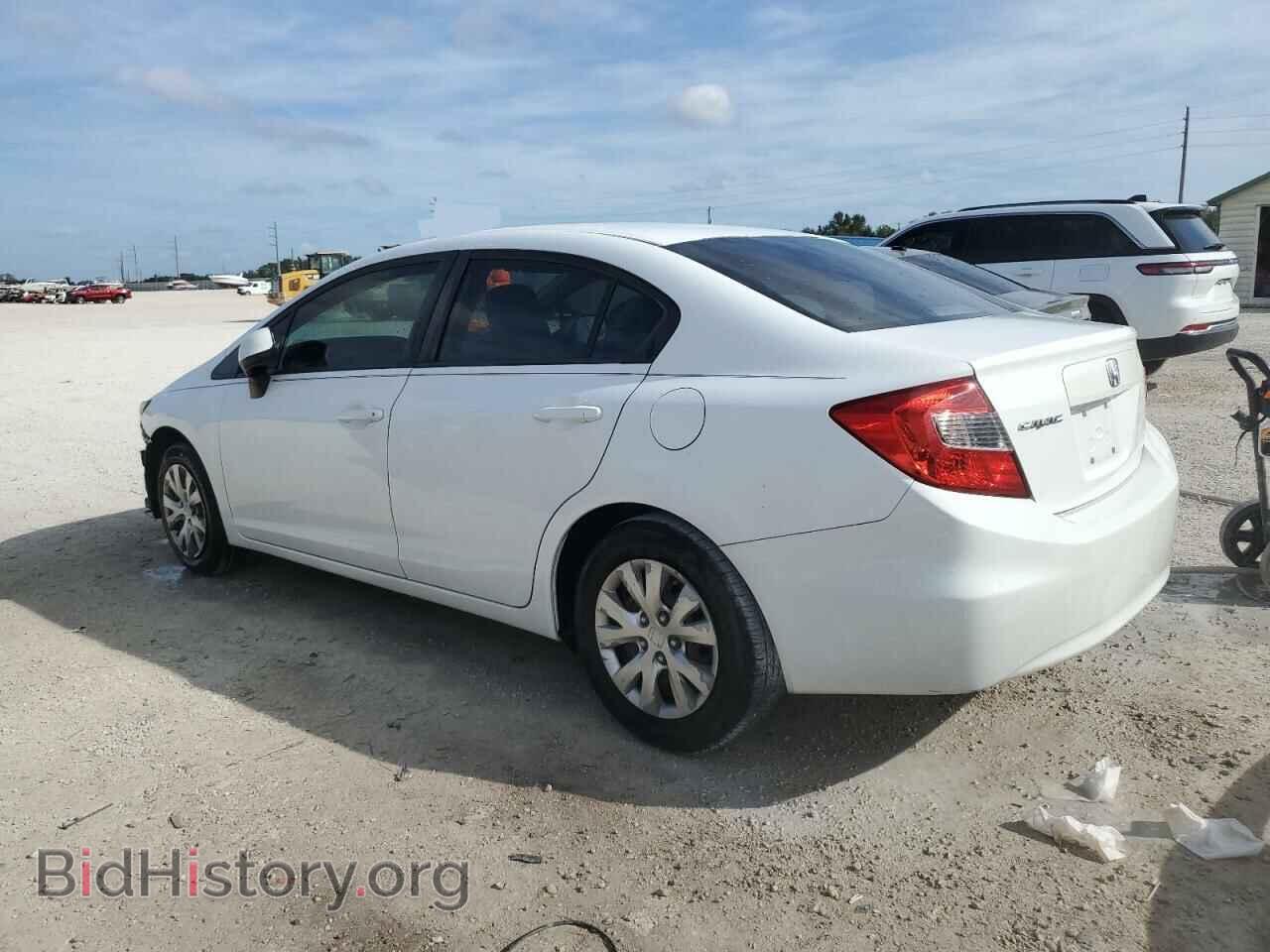 2012 HONDA CIVIC - VIN: 2HGFB2F50CH328846 - Фото 2