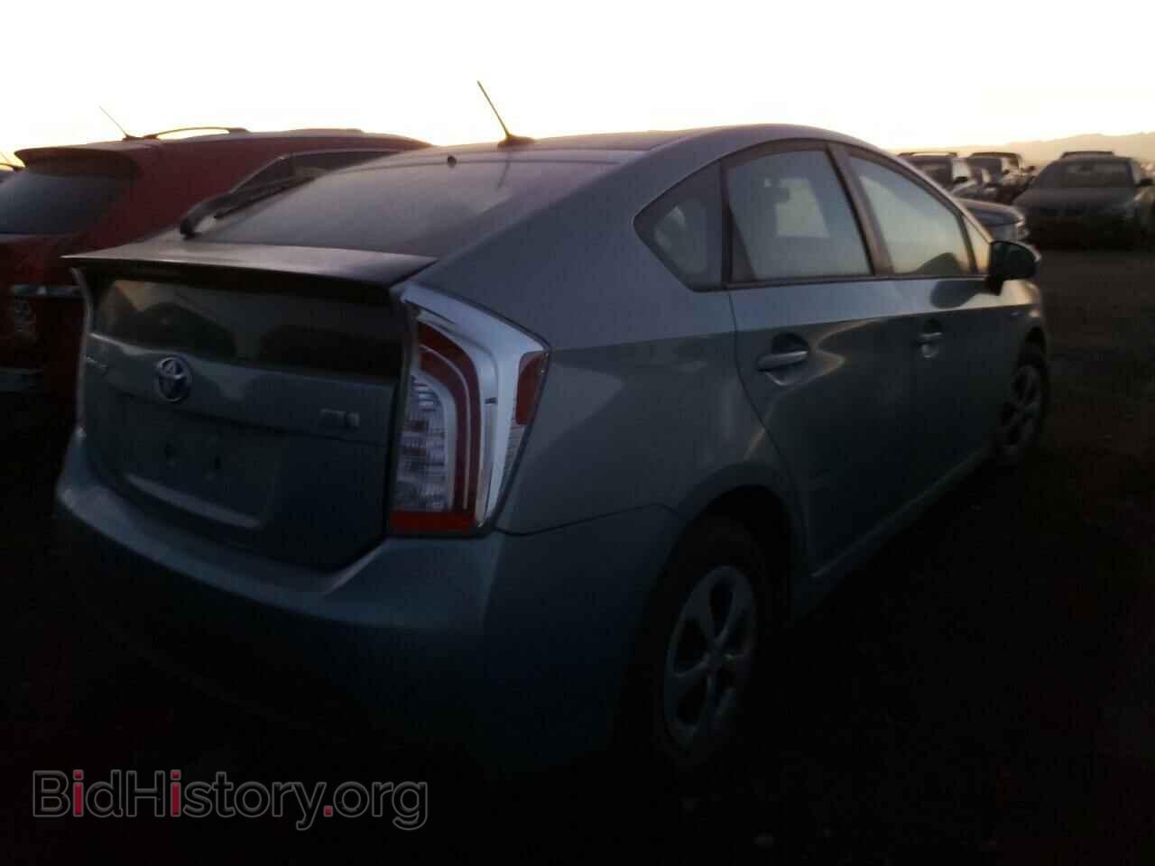 2014 TOYOTA PRIUS - VIN: JTDKN3DU4E1758353 - Фото 3