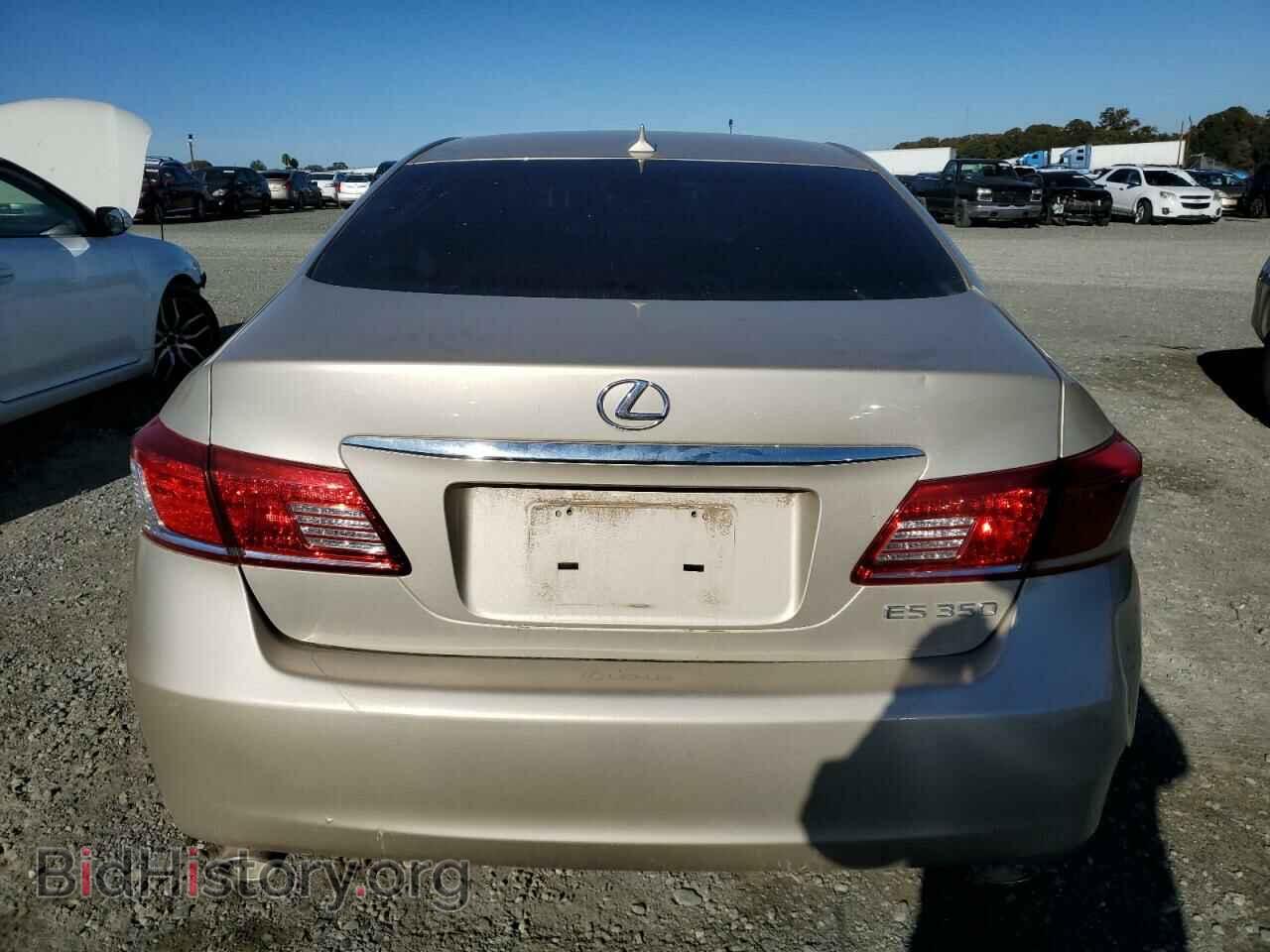2012 LEXUS ES350 - VIN: JTHBK1EG9C2477578 - Фото 6