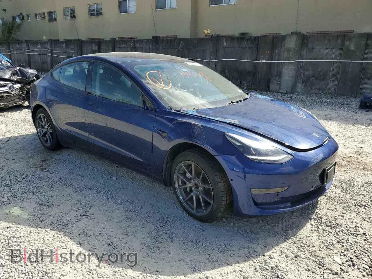 2022 TESLA MODEL 3 - VIN: 5YJ3E1EA6NF186657 - Фото 4