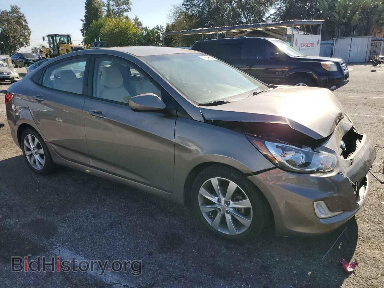 2013 HYUNDAI ACCENT - VIN: KMHCU4AEXDU563165 - Фото 4