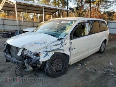 2011 Dodge CARAVAN Grand Cara, white — VIN 2D4RN4DG6BR769301, Copart
