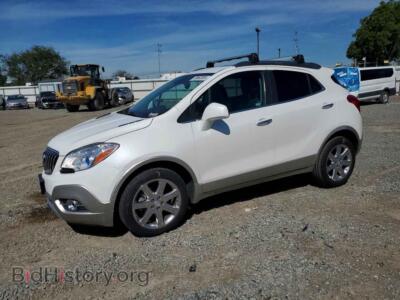 2013 Buick ENCORE, белый — VIN KL4CJCSB1DB211352, Copart