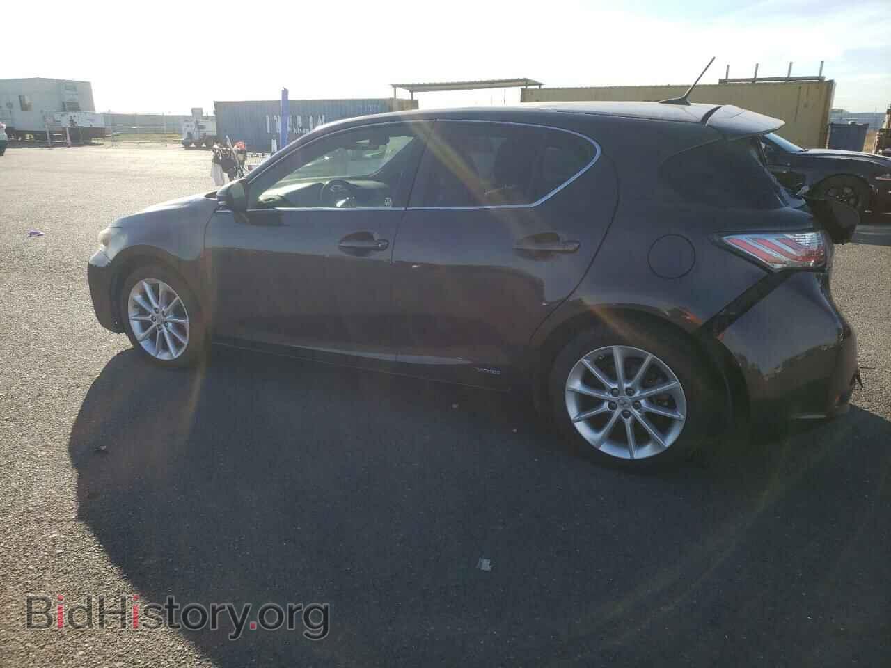 2012 LEXUS CT 200 - VIN: JTHKD5BH9C2108623 - Фото 2