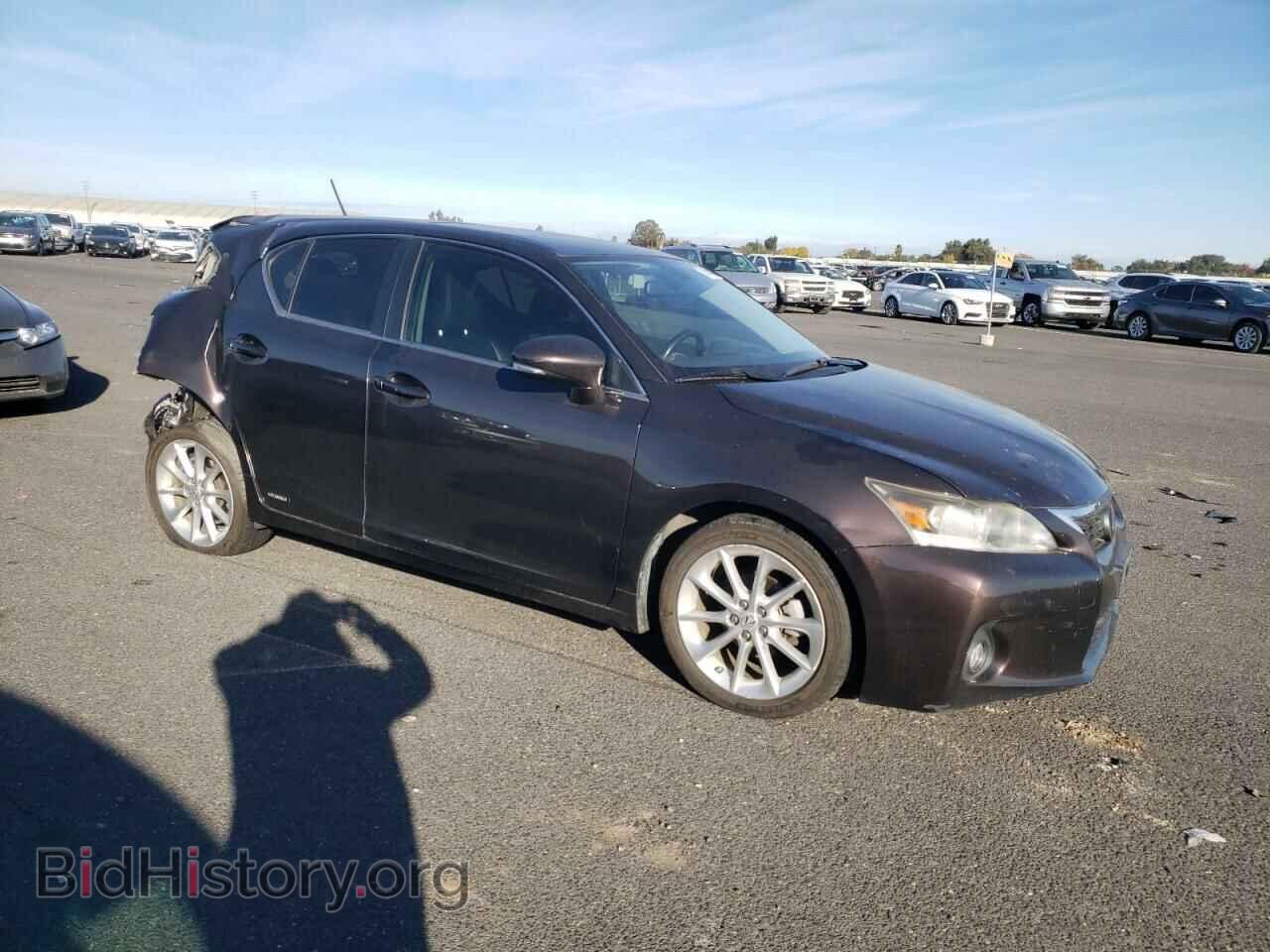 2012 LEXUS CT 200 - VIN: JTHKD5BH9C2108623 - Фото 4