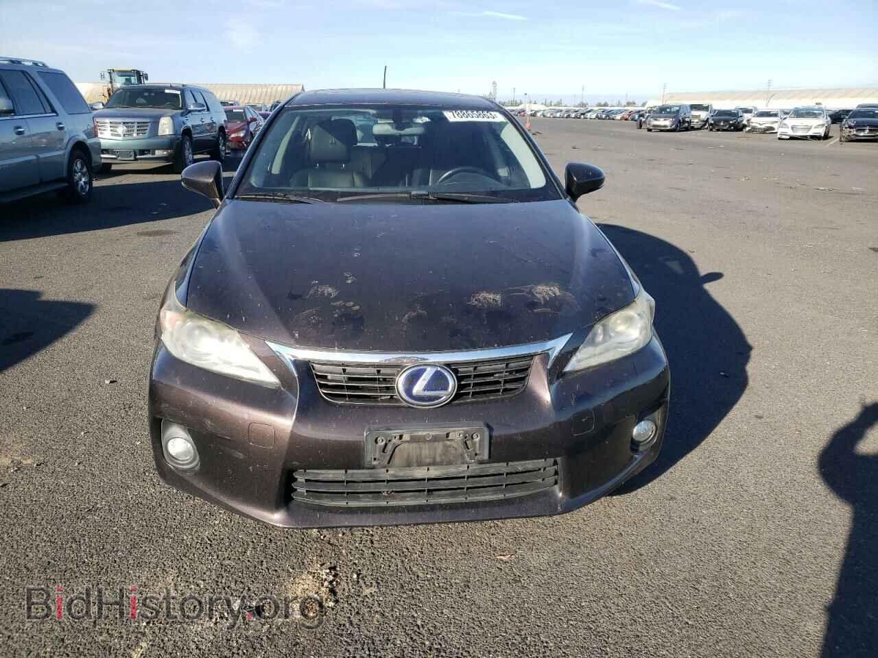 2012 LEXUS CT 200 - VIN: JTHKD5BH9C2108623 - Фото 5