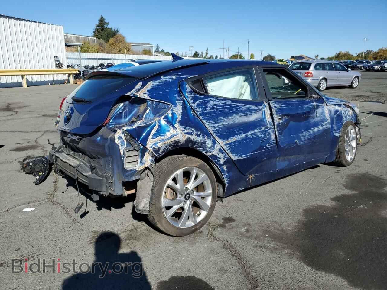 2016 HYUNDAI VELOSTER - VIN: KMHTC6AD7GU292849 - Фото 3