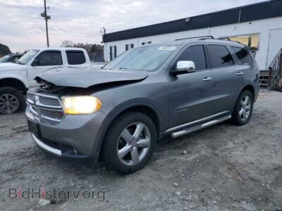 2012 Dodge DURANGO Citadel, gray — VIN 1C4SDHET4CC291779, Copart