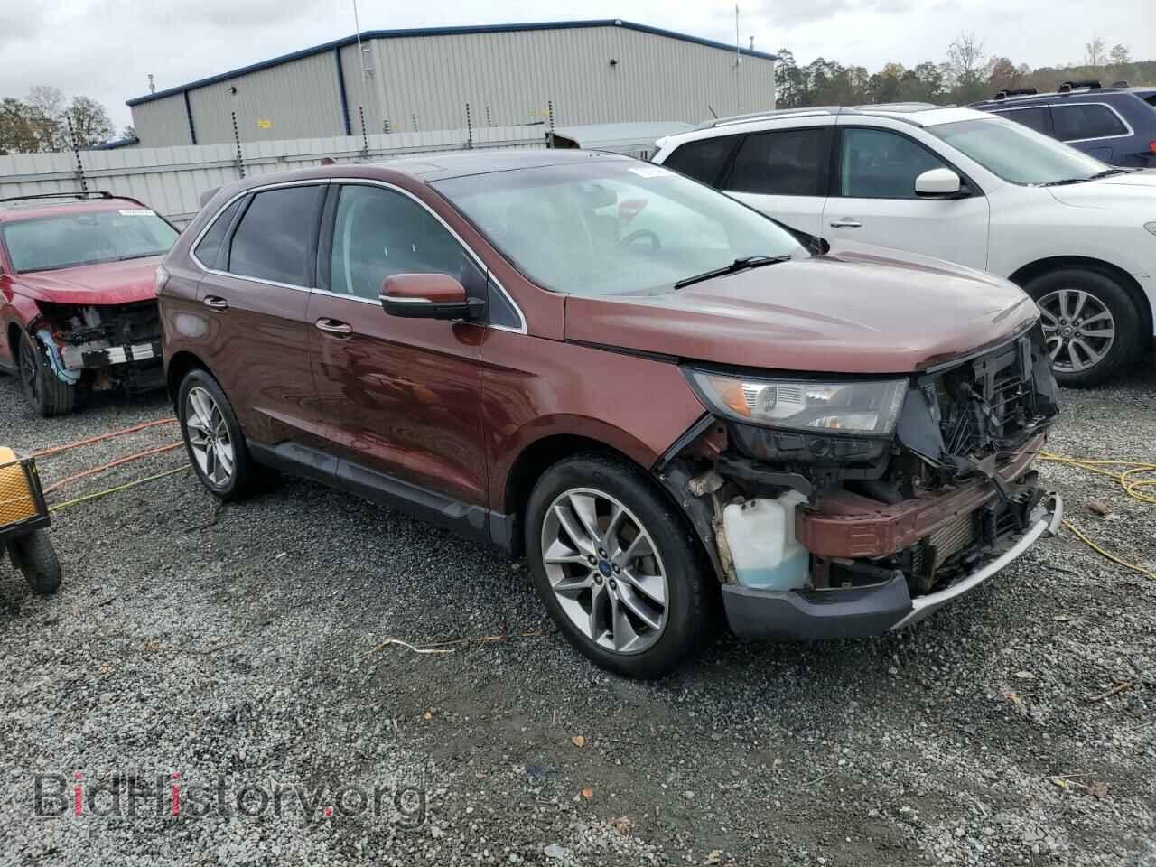 2015 FORD EDGE - VIN: 2FMTK3K93FBC09689 - Фото 4