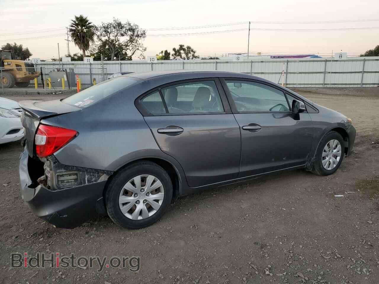2012 HONDA CIVIC - VIN: 19XFB2F57CE367573 - Фото 3