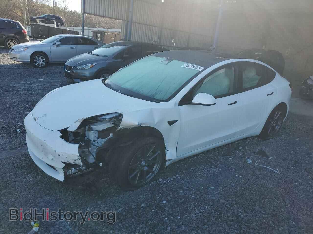 Фотография 5YJ3E1EBXNF234587 - TESLA MODEL 3 2022