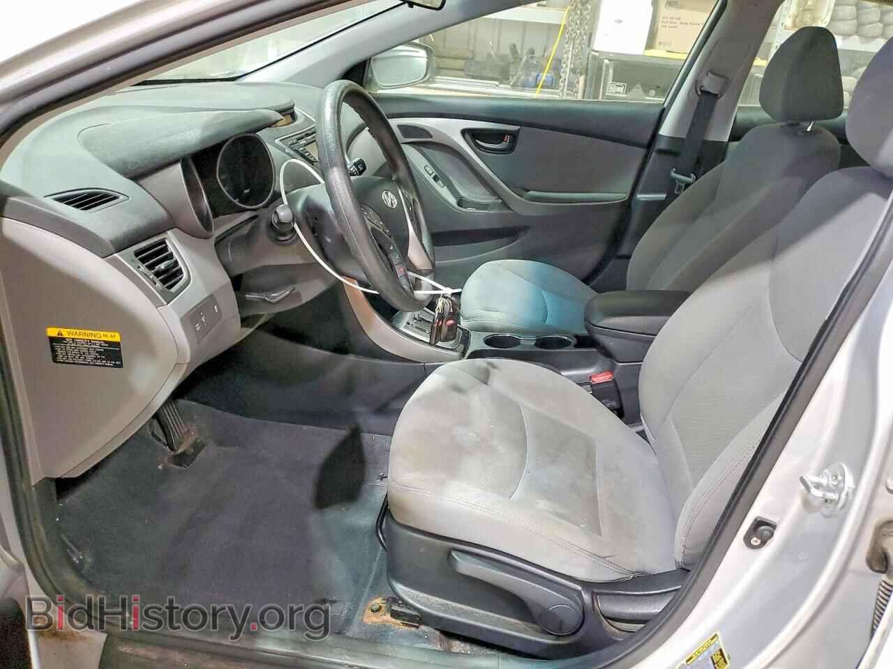 2013 HYUNDAI ELANTRA - VIN: KMHDH4AE0DU646743 - Фото 7