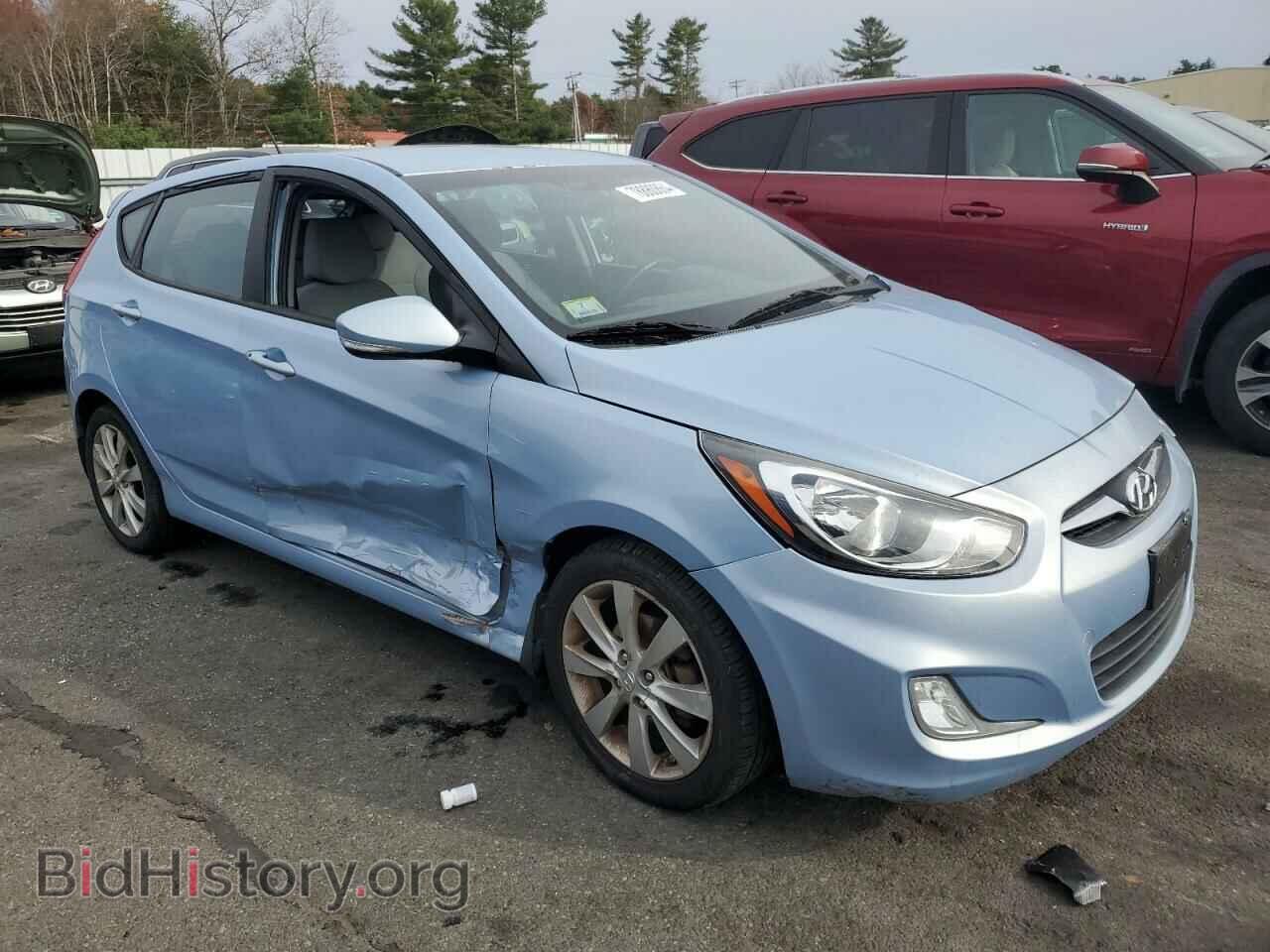 2013 HYUNDAI ACCENT - VIN: KMHCU5AE8DU117781 - Фото 4