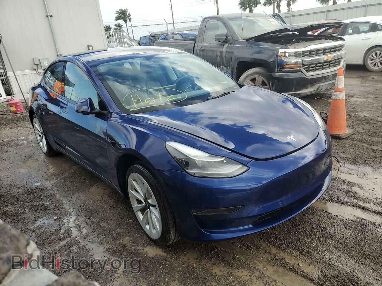 2022 TESLA MODEL 3 - VIN: 5YJ3E1EA4NF285994 - Фото 4