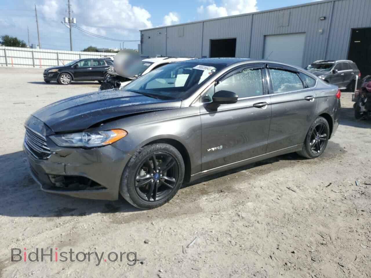 Photo 3FA6P0LUXJR102675 - FORD FUSION 2018