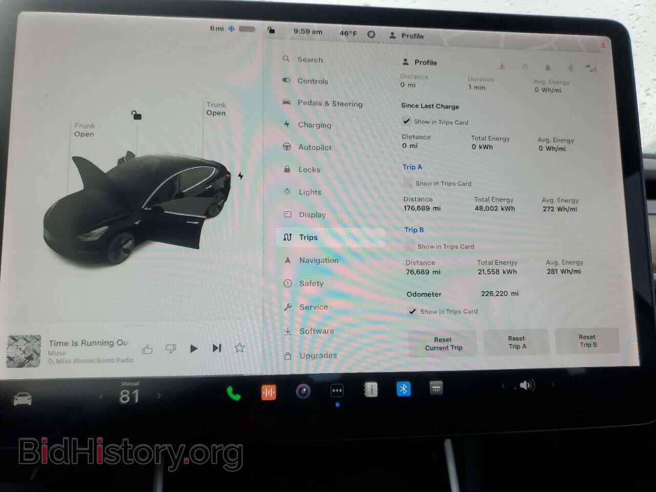 2018 TESLA MODEL 3 - VIN: 5YJ3E1EB4JF103178 - Фото 9