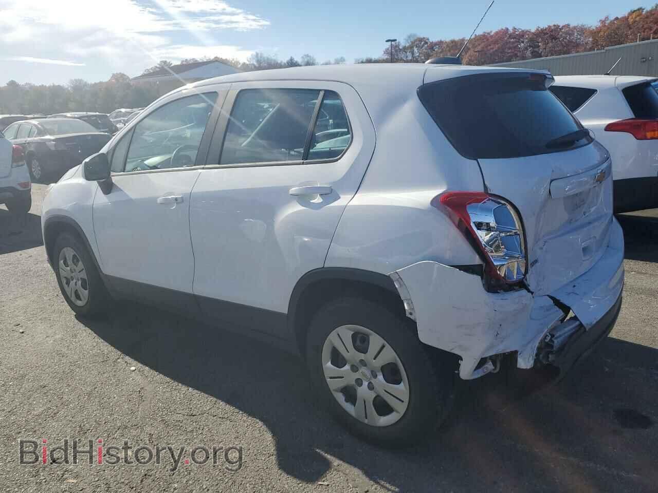 2017 CHEVROLET TRAX - VIN: 3GNCJKSB0HL287060 - Фото 2
