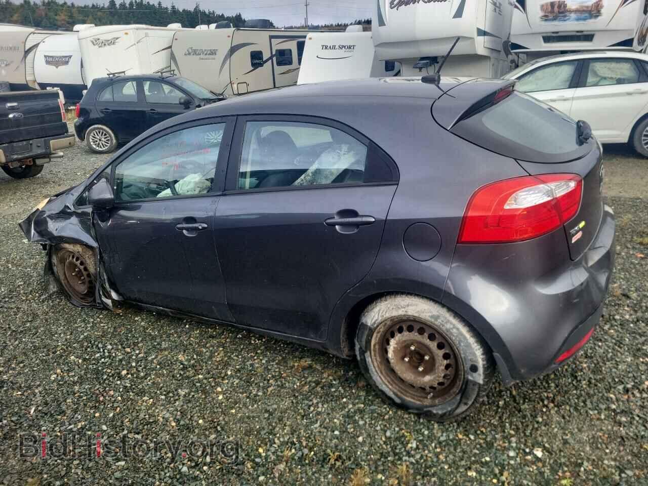 2013 KIA RIO - VIN: KNADM5A30D6867328 - Фото 2