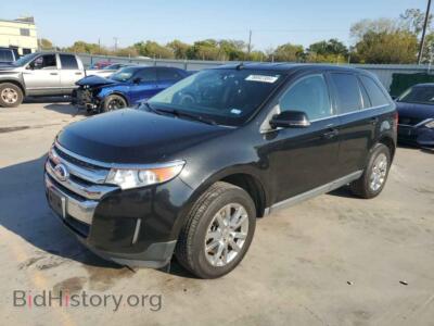 2014 Ford EDGE Limited, черный — VIN 2FMDK3KC6EBA95461, Copart
