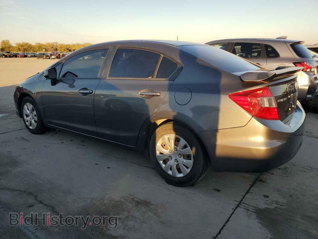 2012 HONDA CIVIC - VIN: 2HGFB2F54CH577103 - Фото 2