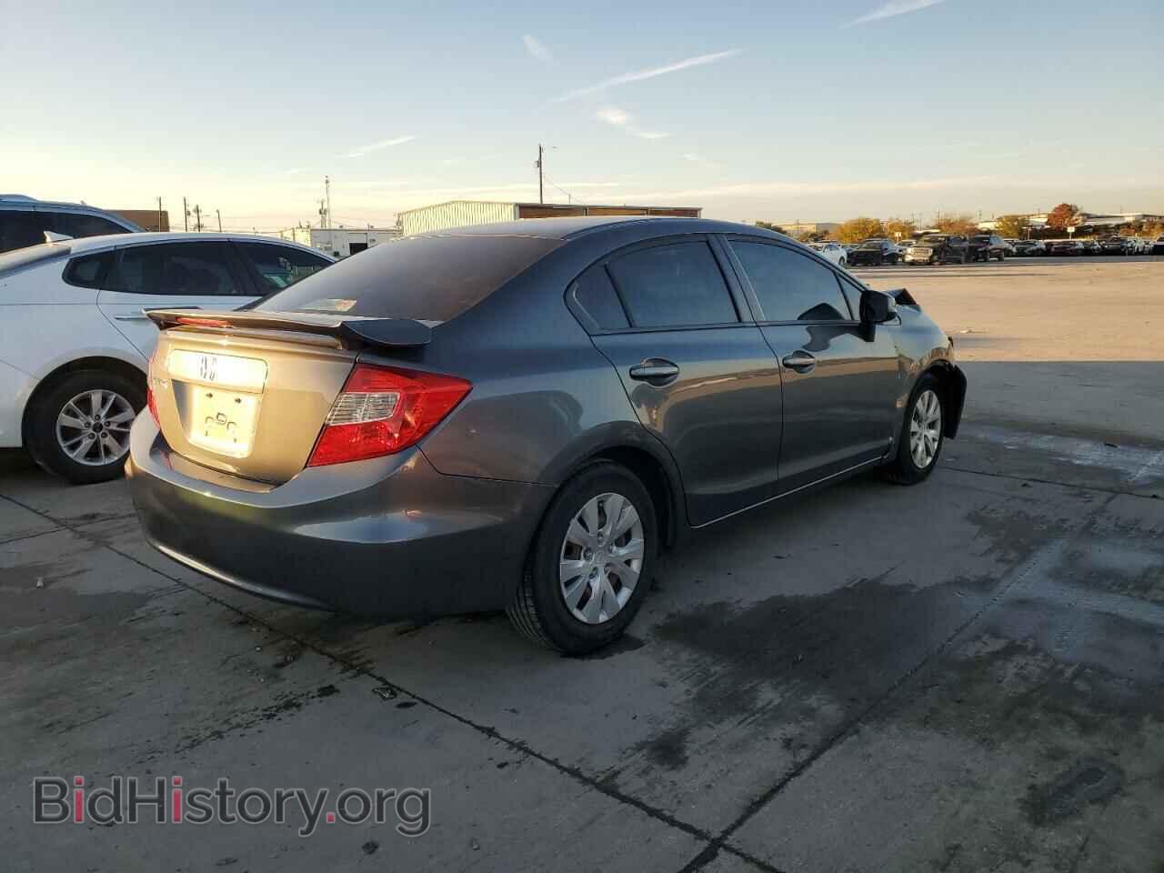 2012 HONDA CIVIC - VIN: 2HGFB2F54CH577103 - Фото 3