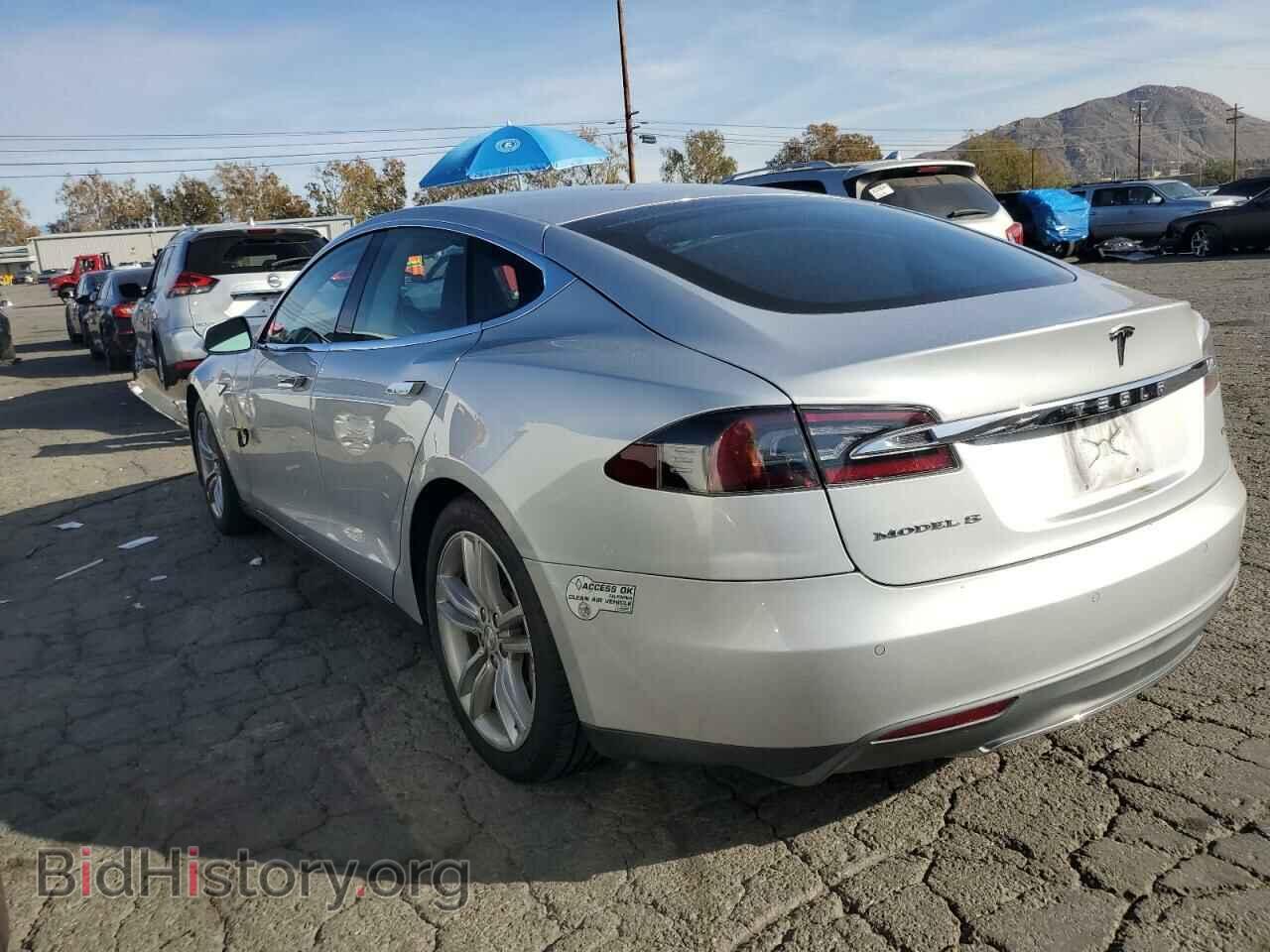 2014 TESLA MODEL S - VIN: 5YJSA1H14EFP33637 - Photo 2