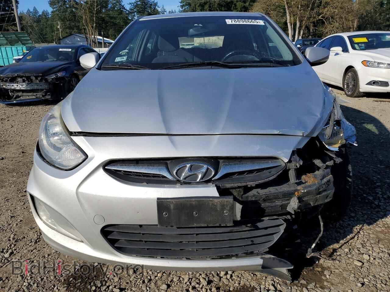 2013 HYUNDAI ACCENT - VIN: KMHCU5AE5DU065834 - Фото 5
