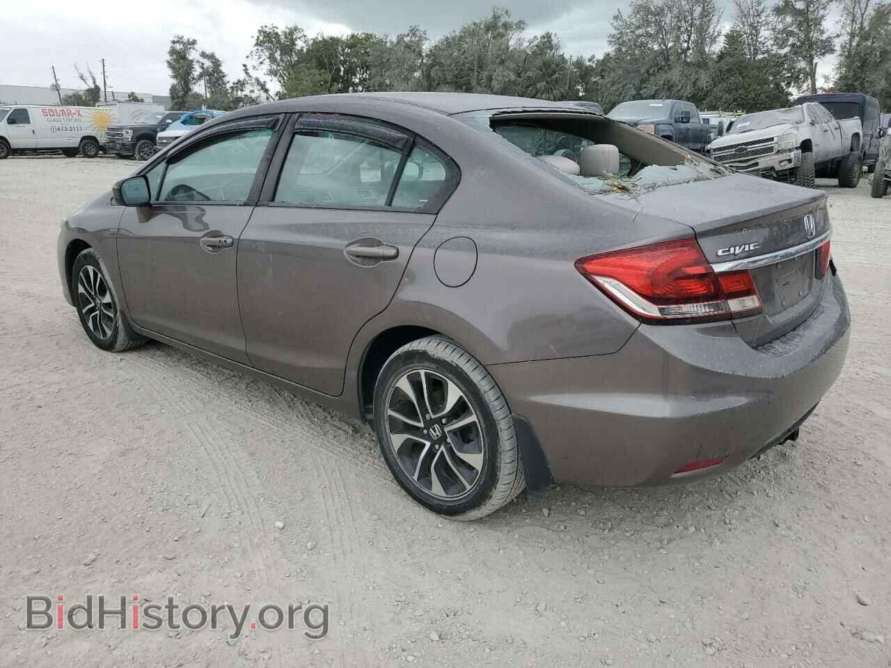 2015 HONDA CIVIC - VIN: 19XFB2F80FE070854 - Фото 2