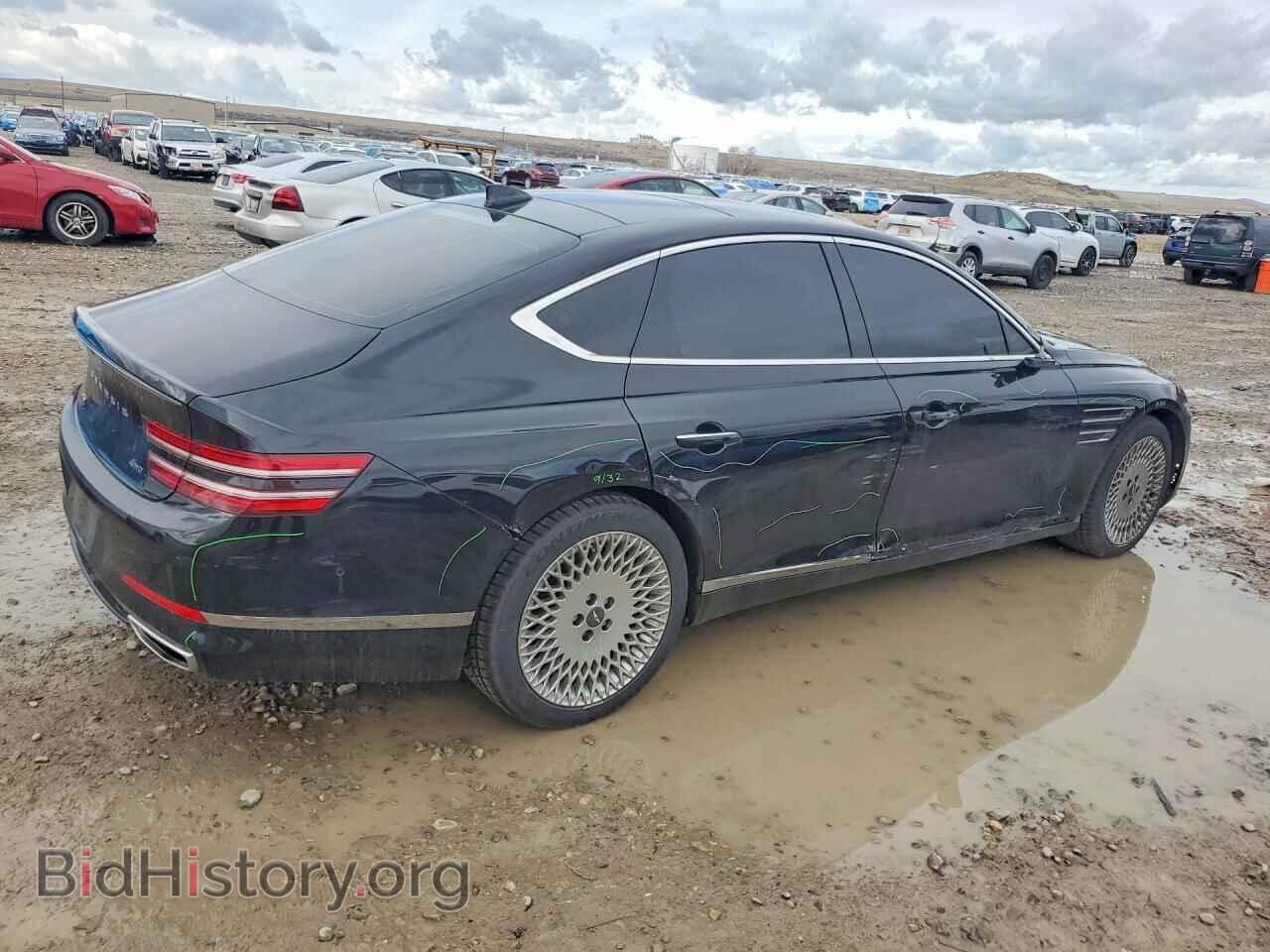 2022 GENESIS G80 - VIN: KMTGB4SC1NU093457 - Фото 3