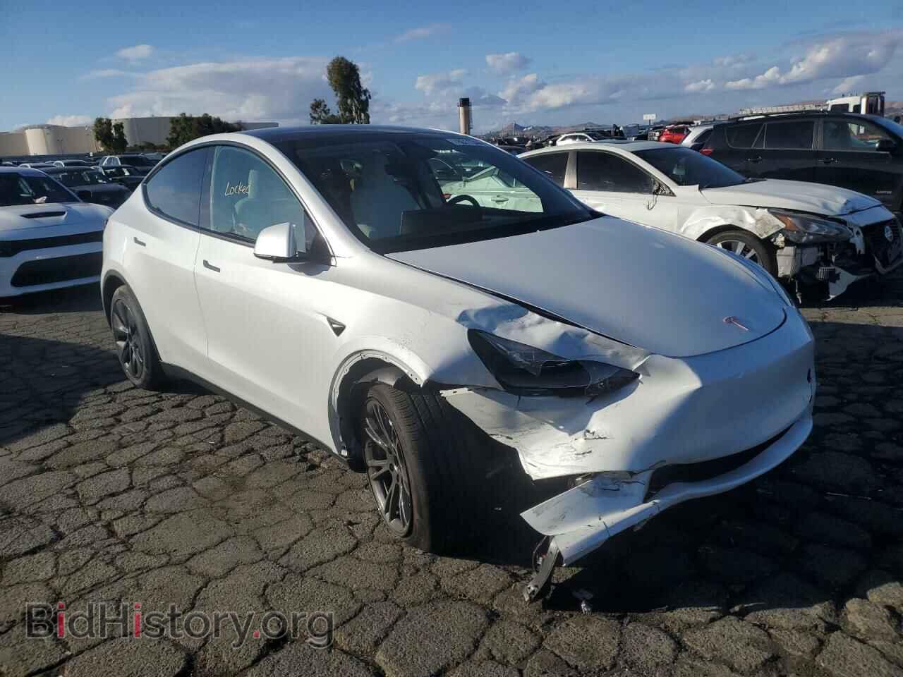 2024 TESLA MODEL Y - VIN: 7SAYGAEE4RF123357 - Фото 4