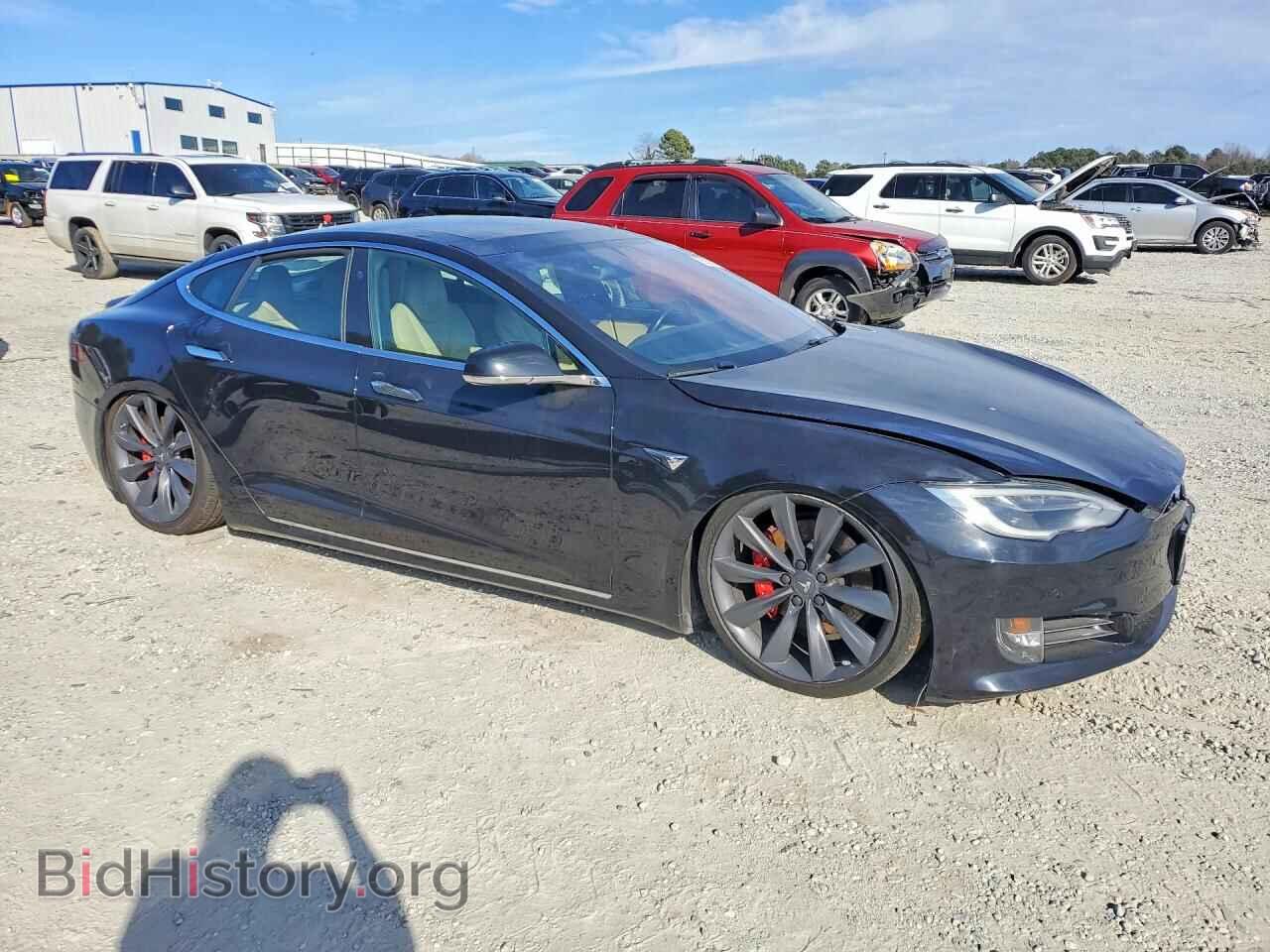 2017 TESLA MODEL S - VIN: 5YJSA1E42HF177668 - Фото 4