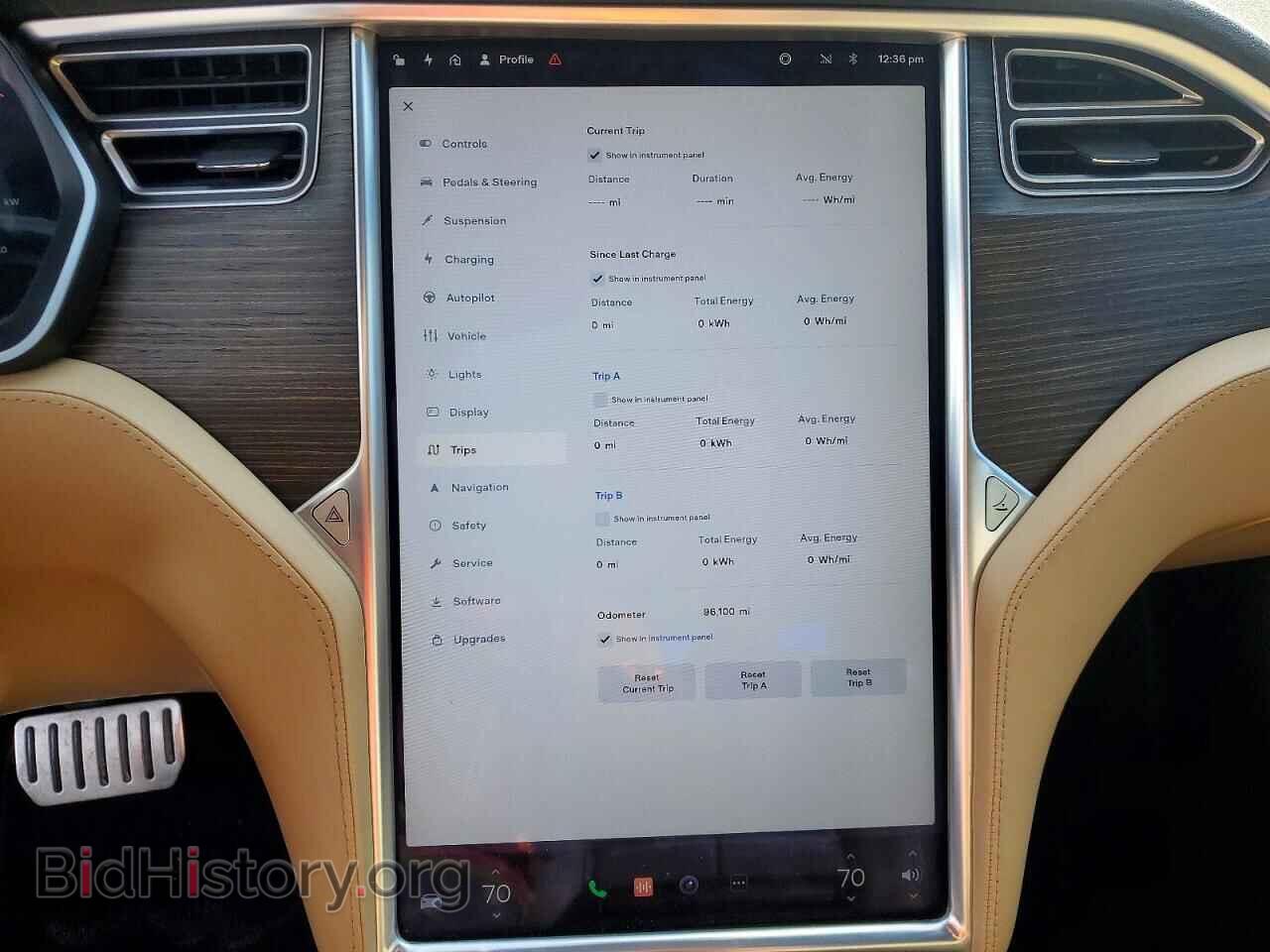 2017 TESLA MODEL S - VIN: 5YJSA1E42HF177668 - Фото 9