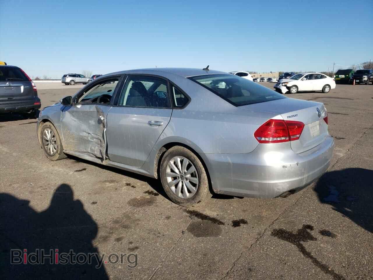 2012 VOLKSWAGEN PASSAT - VIN: 1VWAP7A37CC015080 - Фото 2