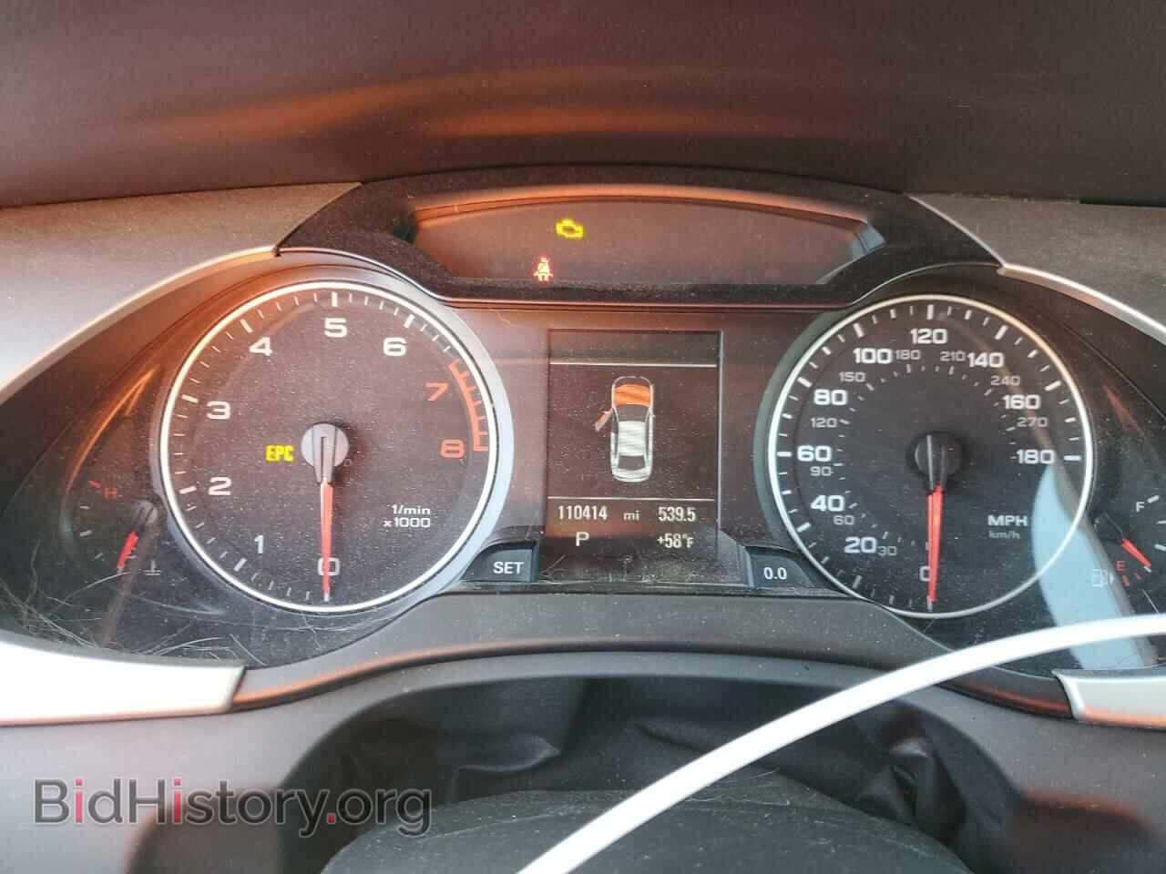 2012 AUDI A4 - VIN: WAUKFAFL6CN008350 - Фото 9