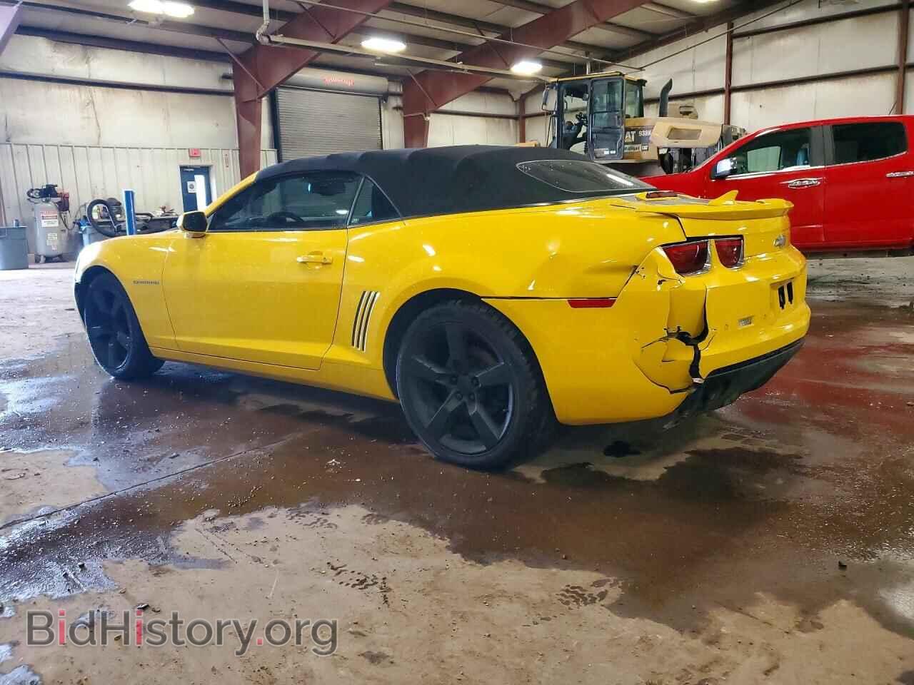2012 CHEVROLET CAMARO - VIN: 2G1FB3D36C9109351 - Фото 2