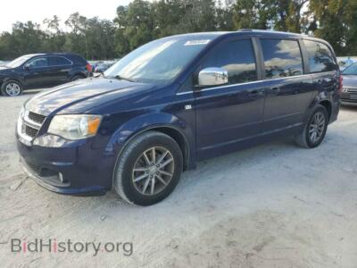 2014 Dodge CARAVAN SXT, синий — VIN 2C4RDGCG1ER308403, Copart