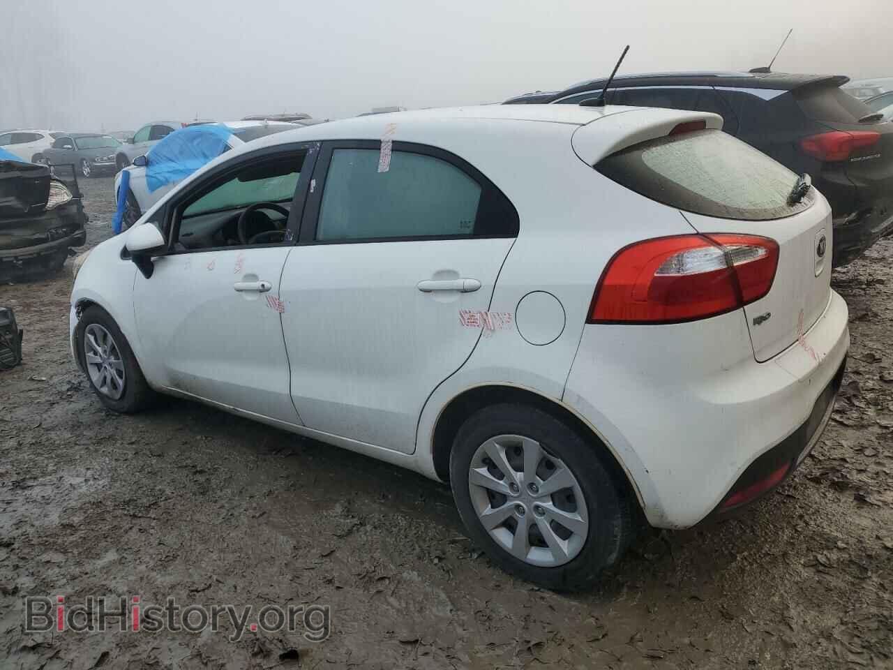 2013 KIA RIO - VIN: KNADM5A37D6198698 - Фото 2