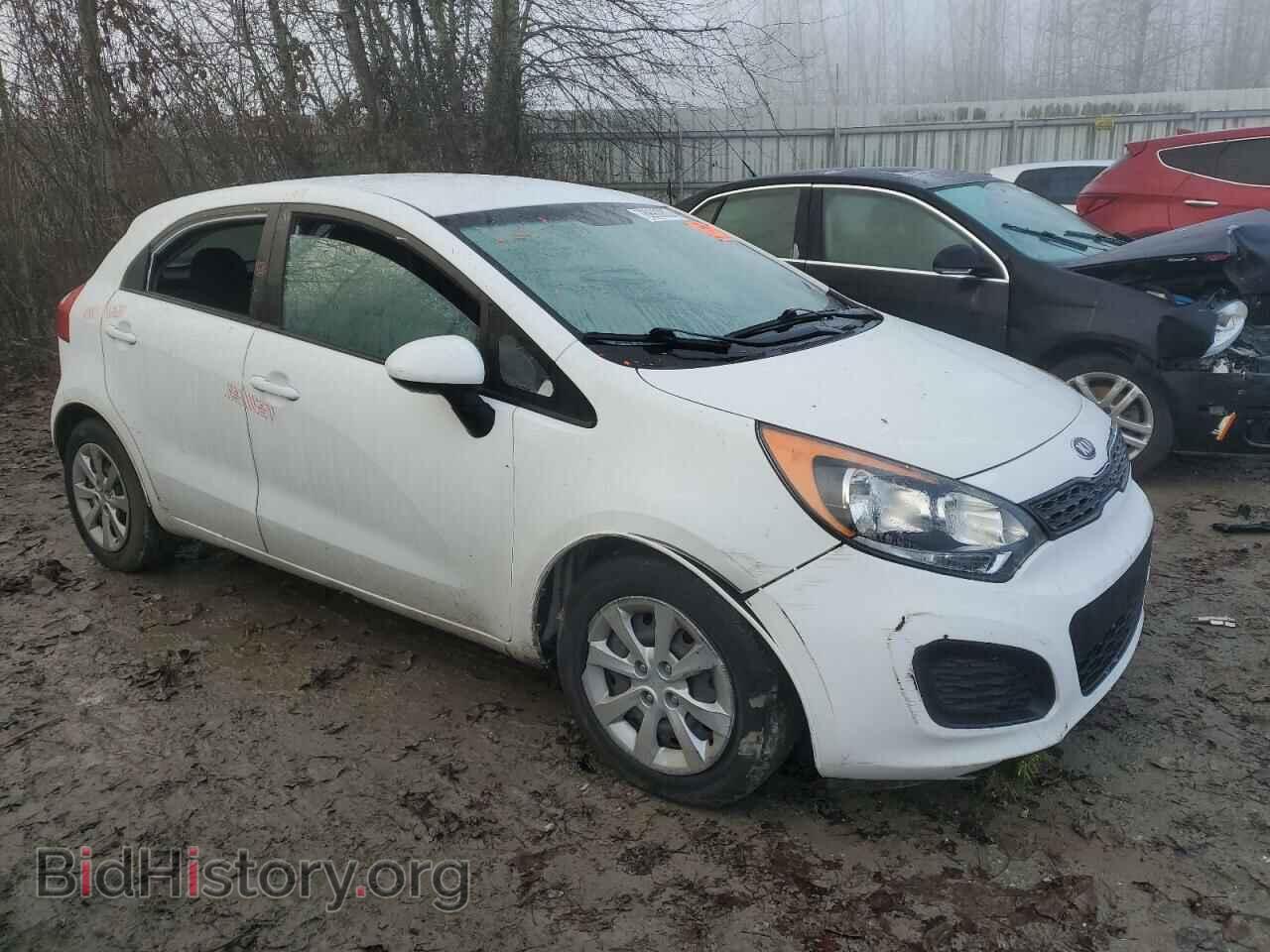 2013 KIA RIO - VIN: KNADM5A37D6198698 - Фото 4