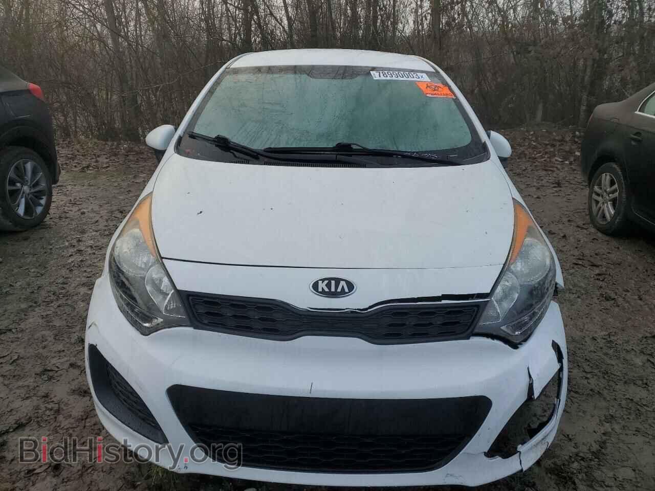 2013 KIA RIO - VIN: KNADM5A37D6198698 - Фото 5