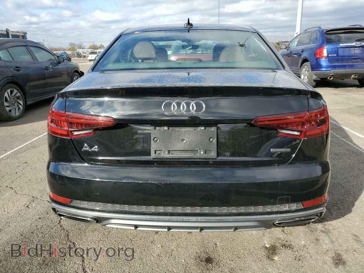 2019 AUDI A4 - VIN: WAUDNAF4XKA012315 - Фото 6