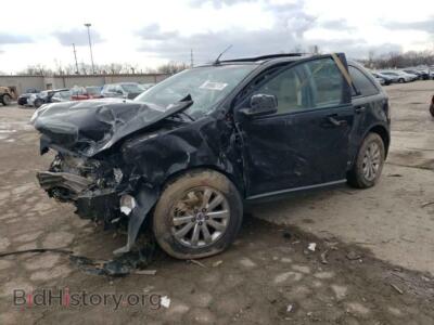 2010 Ford EDGE SEL, black — VIN 2FMDK4JC3ABA68509, Copart