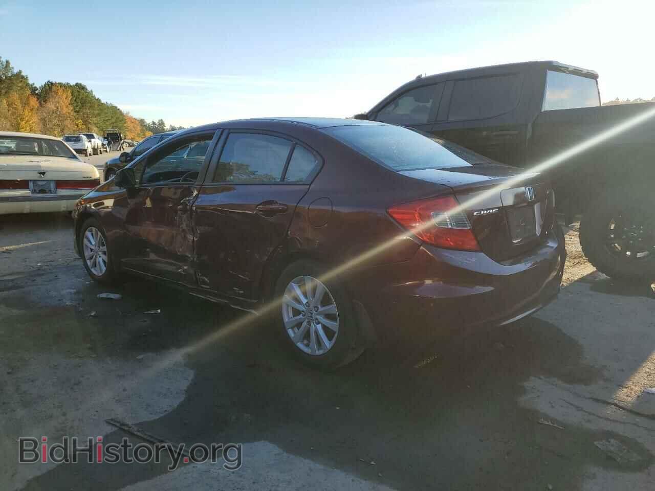 2012 HONDA CIVIC - VIN: 19XFB2F85CE053544 - Фото 2