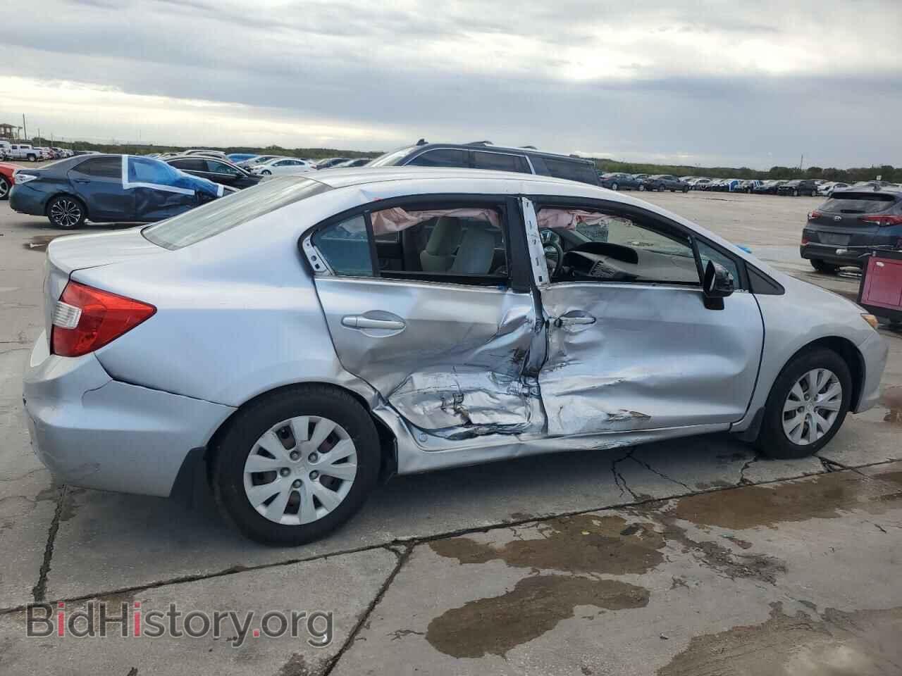 2012 HONDA CIVIC - VIN: 19XFB2F55CE350447 - Фото 3