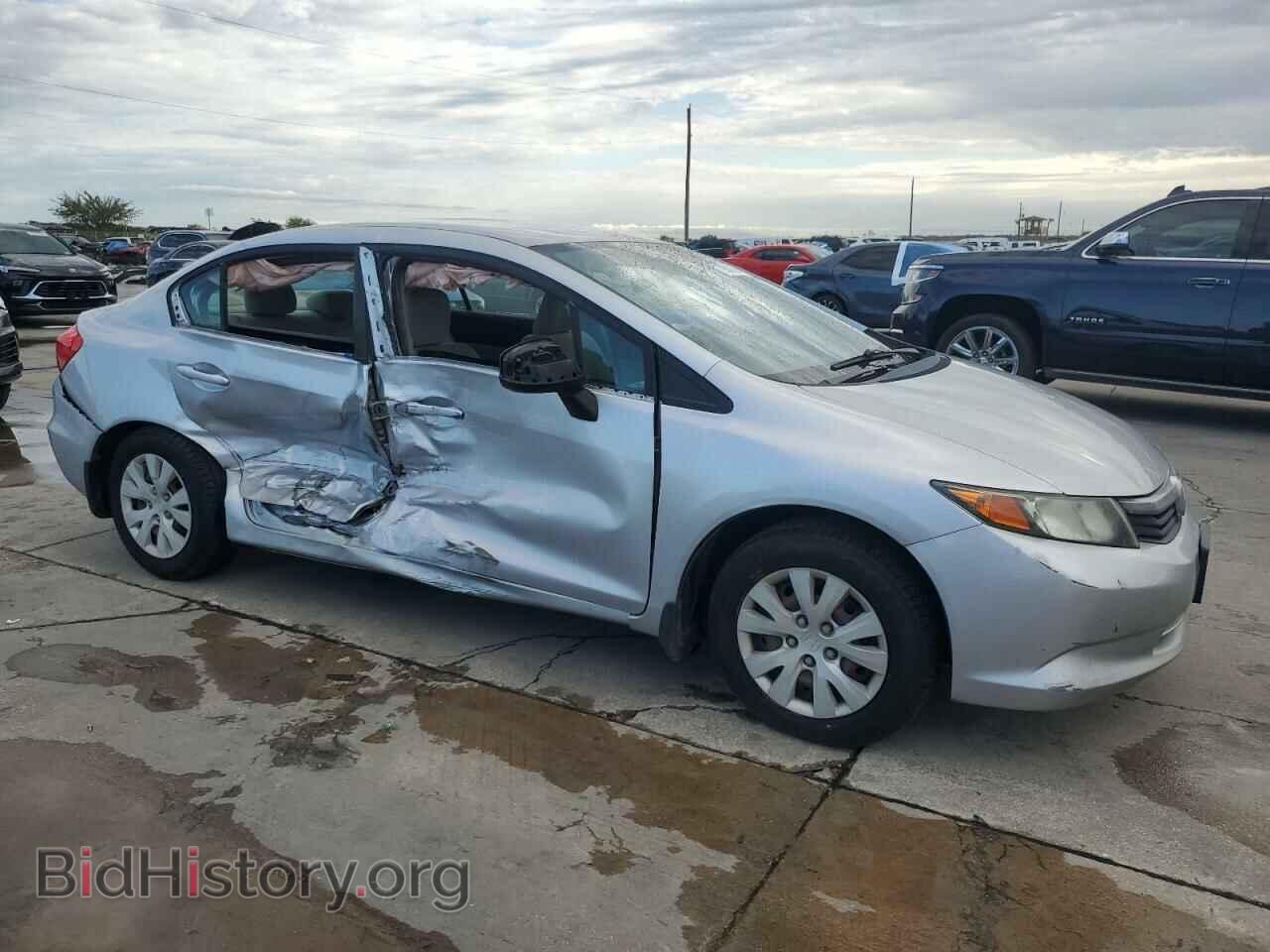 2012 HONDA CIVIC - VIN: 19XFB2F55CE350447 - Фото 4