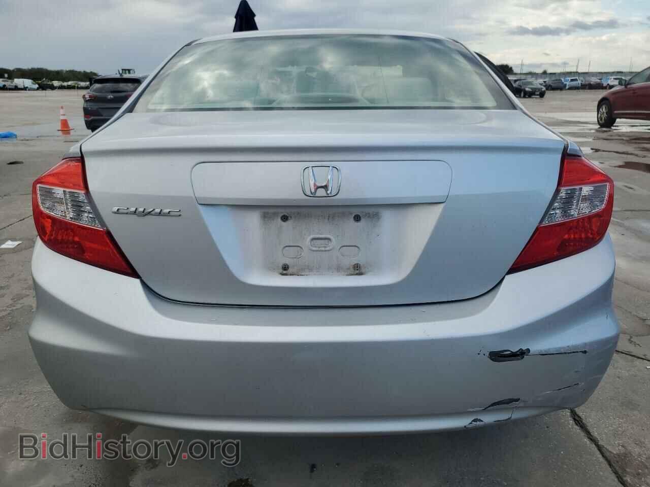 2012 HONDA CIVIC - VIN: 19XFB2F55CE350447 - Фото 6