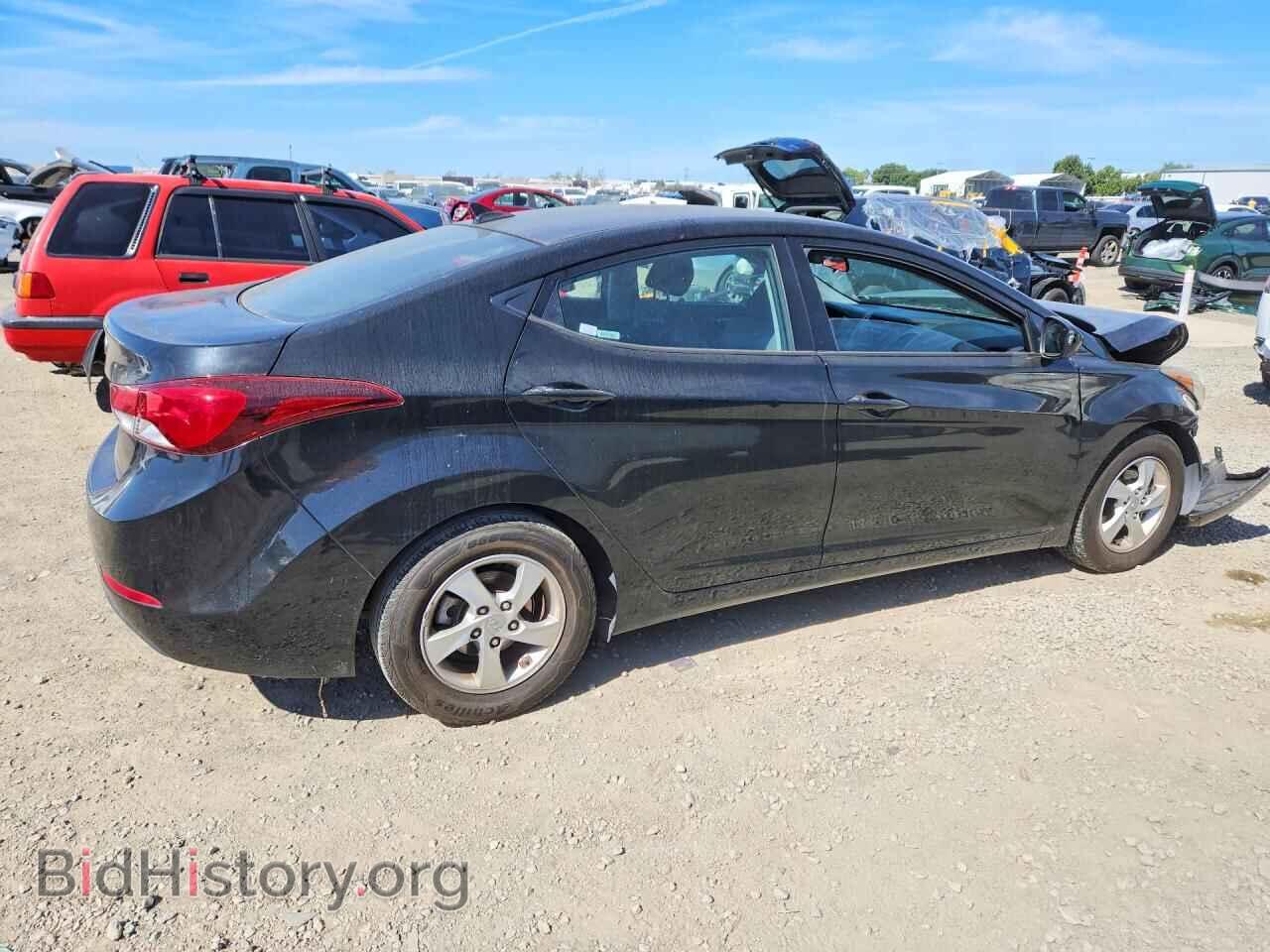 2014 HYUNDAI ELANTRA - VIN: 5NPDH4AE0EH486802 - Фото 3