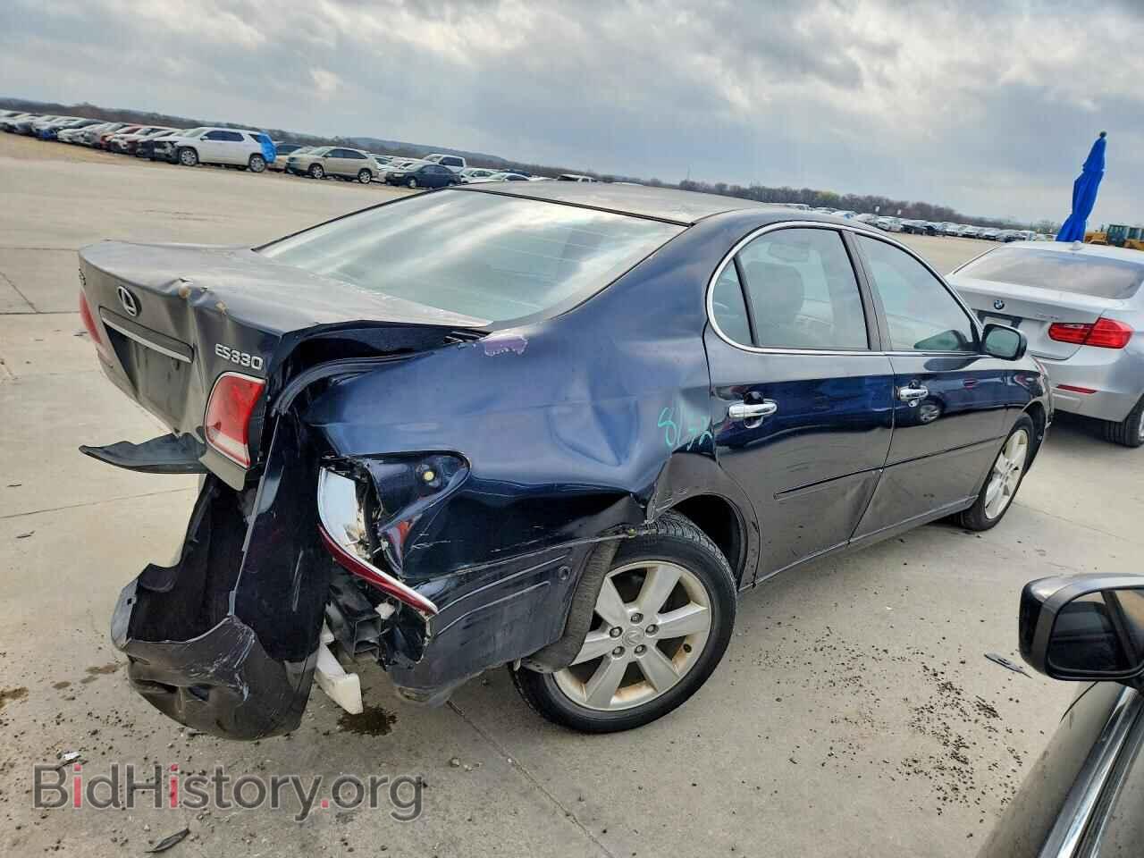 2005 LEXUS ES330 - VIN: JTHBA30G855130444 - Фото 3